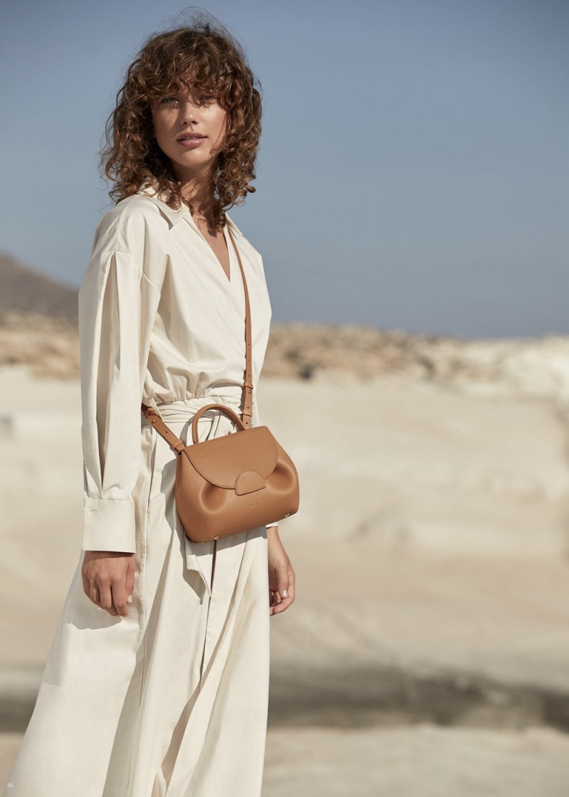 Brown Polene Numéro Un Nano Women's Bags | 824-TYKZEL