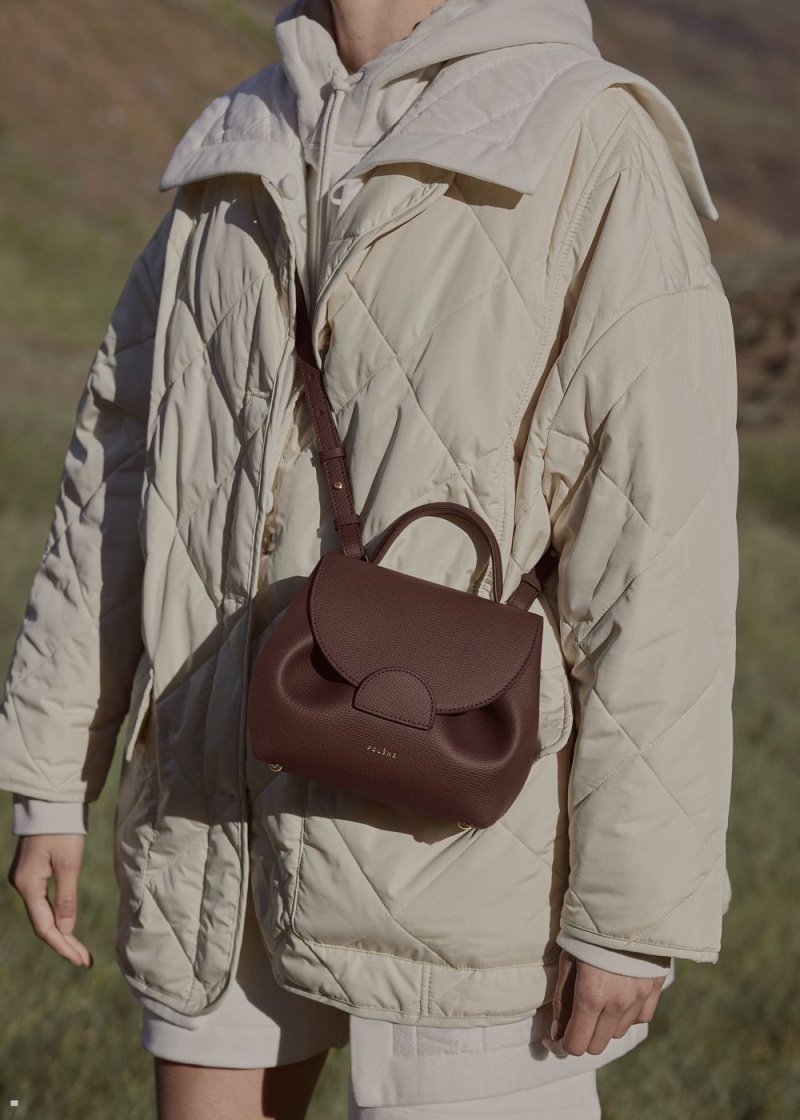 Dark Brown Polene Numéro Un Nano Women's Bags | 165-OHCSWN