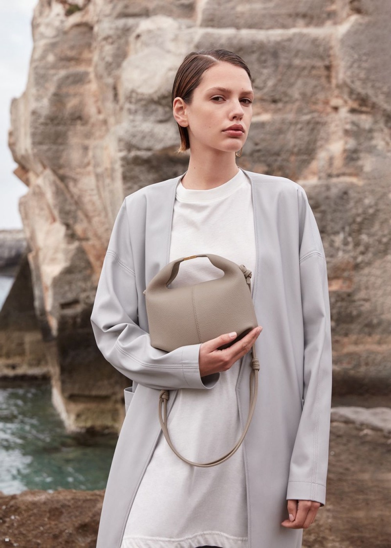 Grey Polene Béri Women's Bags | 013-XKOEZP